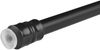 Bestlivings Gardinenstange zum Klemmen ohne Bohren, Klemmstange 40-60 cm, Schwarz, Ø 10 mm, für Scheiben- & Bistrogardinen, Teleskopstange mit Schraubtechnik Bild 1