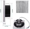 Maxkomfort LED Wandstrahler 6107, LED fest integriert, 3000K, Warmweiß, Treppenbeleuchtung Bild 2