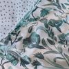 Covers & Co Bettwäsche Floral Fiesta Green Perkal 155 x 220 + 80 x 80 cm Bild 4