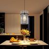 ZMH Pendelleuchte Esstisch 1 Flammig Hängelampe Schwarz E27 Glas Ø 16 cm Esszimmerlampe Für Esszimmer Schlafzimmer Cafe Bar Küche Ohne Leuchtmittel Bild 2