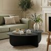 Couchtisch Tondesdaslo mit doppelter Tischplatte 90x90x35 cm Dunkelgrau [en. casa] Bild 3