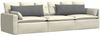 vidaXL Sofakissen 2 Stück Dunkelgrau 120 x 40 cm Stoff 42013813 Bild 3