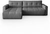 Lookway Ecksofa ASTON L-Form Couch, mit Bettkasten und Schlaffunktion Bild 4