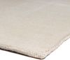 Gabbeh Teppich - Softy - Uni 230 x 150 cm - naturweiß - oval Bild 5