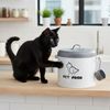 Relaxdays Futterbox Metall mit Löffel Bild 5