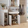 Midischrank Didi Weiß/Artisan 30 x 97 cm mit Schublade Vicco Bild 5