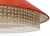 BPS Koncept 0SE0-015 Hängeleuchte SENSEI Texil aus Velourss auf PVC-Kunststoff rot, beige 1xE27 60W H:117cm Ø60cm dimmbar Bild 4