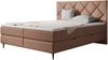 Boxspringbett Liztuko (Farbe: Verita 52, Füße: Schwarz, Größe: 140 x 200) Bild 5