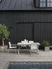 Gartenstuhl Delia aus Textilene und Aluminium, modern, Kaki/Weiß, leicht, pflegeleicht Bild 4