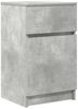 vidaXL Nachttisch Betongrau 39x35x65 cm Holzwerkstoff 861325 Bild 2