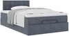 vidaXL Ottoman-Bett mit Matratze Dunkelgrau 120x190 cm Samt 3311904 Bild 5