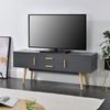 Fernsehtisch Alavus 140x40x56 cm mit Dunkelgrau en. casa Bild 5