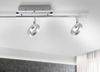 SILEDA Paul Neuhaus Deckenleuchte, aluminium matt 3xLED-Board 6W 3000K Badleuchte, IP44 Bild 4