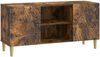 vidaXL TV-Schränk 102 x 34,5 x 50 cm Geräucherte Eiche Holzwerkstoff 895160 Bild 2
