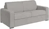 Vente-unique - CALITO Sofa Stoff Grau - B 223 cm95 cm x H 99 cm x L 194 cm Bild 2