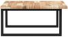 vidaXL Waschbeckenregal Wandmontage Stahl und Akazienholz 3302893 Bild 5
