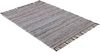 carpetfine 'Kelim Chindi' Teppich, Wendeteppich, rechteckig, Höhe: 6 mm, handgewebt, mit Fransen, Braun, 80 x 150 cm Bild 3