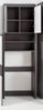 Trendteam 'Amanda' Waschmaschinenschrank, Holz, 187 x 24 x 63 cm, Grau Hochglanz Bild 5