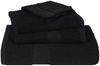 vidaXL Handtücher FROGN 2 Stk. Schwarz 100x200 cm 360 g/m² 136962 Bild 4