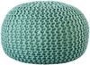 Amagohome Sitzhocker Pouf Outdoor ø 55 o. 45cm Bodenkissen Sitzpouf Hocker wetterfest pfleg Bild 4