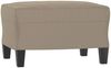vidaXL 3-tlg. Sofagarnitur mit Kissen Taupe Mikrofasergewebe 3202344 Bild 5