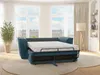 Vente-unique - RIZORA Sofa Stoff Blau - B 223 cm96 cm x H 93 cm x L 230 cm Bild 2