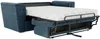 Vente-unique - RIZORA Sofa Stoff Blau - B 223 cm96 cm x H 93 cm x L 230 cm Bild 5