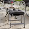 Herlag Hockerauflage Ava, SunGuard - extra dicke Sitzauflage, Anthrazit Bild 2
