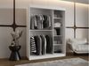 Kleiderschrank Waluri 150 cm (Farbe: Cashmere, ohne Schubladen) Bild 3