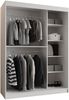 Kleiderschrank Waluri 150 cm (Farbe: Cashmere, ohne Schubladen) Bild 4