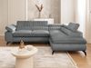 S-Style Möbel Ecksofa Bonnie mit Schlaffunktion Bettkasten und Kopfteilverstellung, mit Wellenfederung, Cord-Stoff Bild 2