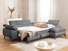 S-Style Möbel Ecksofa Bonnie mit Schlaffunktion Bettkasten und Kopfteilverstellung, mit Wellenfederung, Cord-Stoff Bild 3