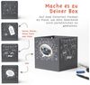 SURPRISA Geschenkbox Geschenkbox mit Samt und Glanz, Rätselbox für Geschenke und Gutscheine, zum Valentinstag, Jahrestag, Hochzeitstag Bild 3