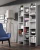 Bücherregal >ITALIAN NEW< in Artik Weiß - 96x192x25 (BxHxT) Bild 2