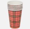 Spectrum Einwegbecher Papierbecher zigzag 200 ml 60 Stück Pappbecher Trinkbecher, 60-tlg. Bild 2