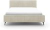 Polsterbett Lizzano mit Bettkasten - Stoff Beige Bild 5