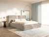 Selsey 'Tilves' Polsterbett 180x200 mit Bettkasten, Lattenrost, Chenille, beige Bild 3