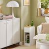 SoBuy FBT111-WNx2 Nachttisch 2er Set, MDF, Lackiert, Weiß, 35 x 60 x 20 cm Bild 5