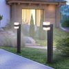 LED Wegeleuchte, Wetterfest, IP44, anthrazit, H 75cm Bild 3