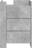 vidaXL Nachttisch Betongrau 45x50x65 cm Holzwerkstoff 848307 Bild 4