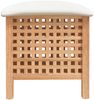 vidaXL Badhocker 48x47,5x52 cm Massivholz Nussbaum 350350 Bild 5