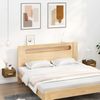 2er-Set Wand-Nachttische, Beistelltische Schlafzimmer Räuchereiche 35x35x20 cm Bild 2