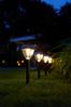 Luxform Gartenleuchte Solar-Gartenlampe - Kodiak - 2 St - 5 Lumen - LED, LED fest integriert, Aus Edelstahl & Glas gefertigt Bild 3