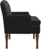 vidaXL Zweisitzer mit Knopfheftung Schwarz 111 x 65 x 79 cm Samt 42041849 Bild 4