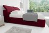 99rooms Danio Polsterbett Rot 180x200 cm Velours KRONOS Bild 5