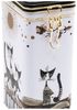 MediMuc Kaffeedose Kaffeedose Cats, Cats, rechteckige Dose mit Dichtung und Bügelverschluss Bild 4