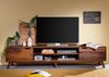 TV-Board Sheesham 220x40x48 walnuss gewachst MALMÖ 2 #124 Bild 3