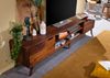 TV-Board Sheesham 220x40x48 walnuss gewachst MALMÖ 2 #124 Bild 2