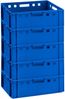 5x Fleischkiste E2 Fleischerkiste Eurobox 60x40x20cm lebensmittelecht, robust, stapelbar | Lagerkisten, Stapelkisten, Metzgerkiste Made in Germany Bild 2