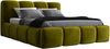 Polsterbett DONA 90x200 mit Matratze, Bettkasten und Lattenrost. Farbe: Olive 9 Bild 4
